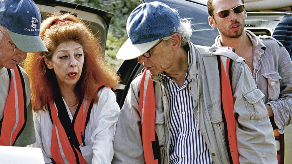 Les artistes Christo et Jeanne-CLaude