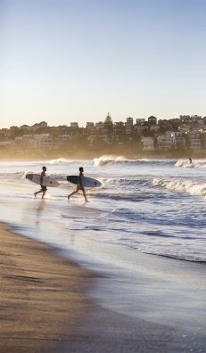 Bondi Beach, Sydney. La plus célèbre des plages australiennes.