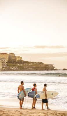Bondi Beach, Sydney. La plus célèbre des plages australiennes.
