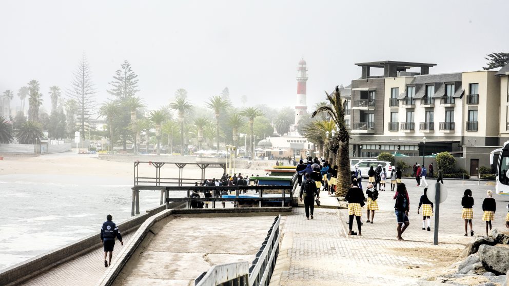 Swakopmund, jadis « capitale blanche » de la Namibie.