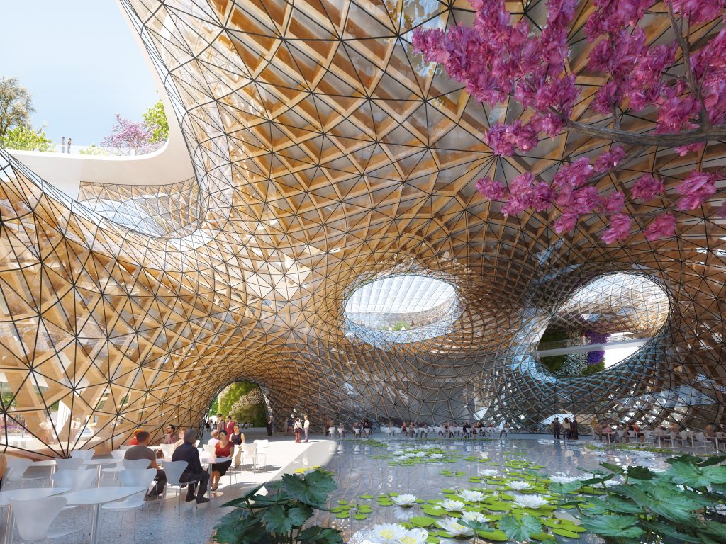 En Chine, le tourisme de masse irresponsable est une calamité. Vincent Callebaut propose d’obliger les touristes à se mêler aux résidents permanents. Les uns et les autres apprennent à s’accepter dans un environnement conçu pour éviter conflits et gaspillages.