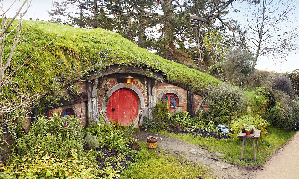 Matamata. Le village des Hobbits où furent tournées certaines scènes du « Seigneur des Anneaux ». © Ian Brodie