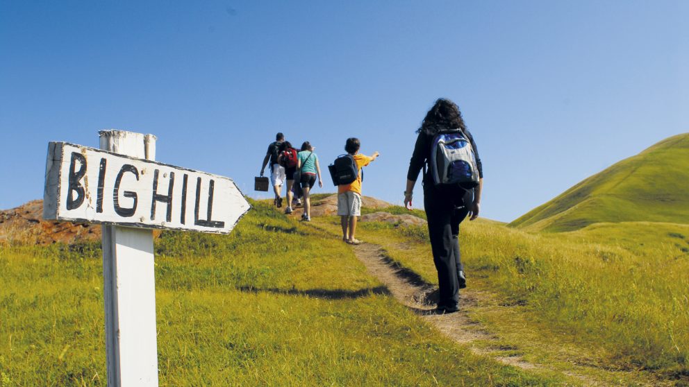 La Big Hill, sommet dominant l’île d’Entrée, îles de la Madeleine