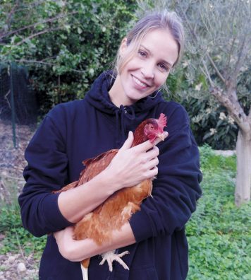 Jessica Sbaraglia, fondatrice de l’entreprise en agriculture urbaine Terre de Monaco.