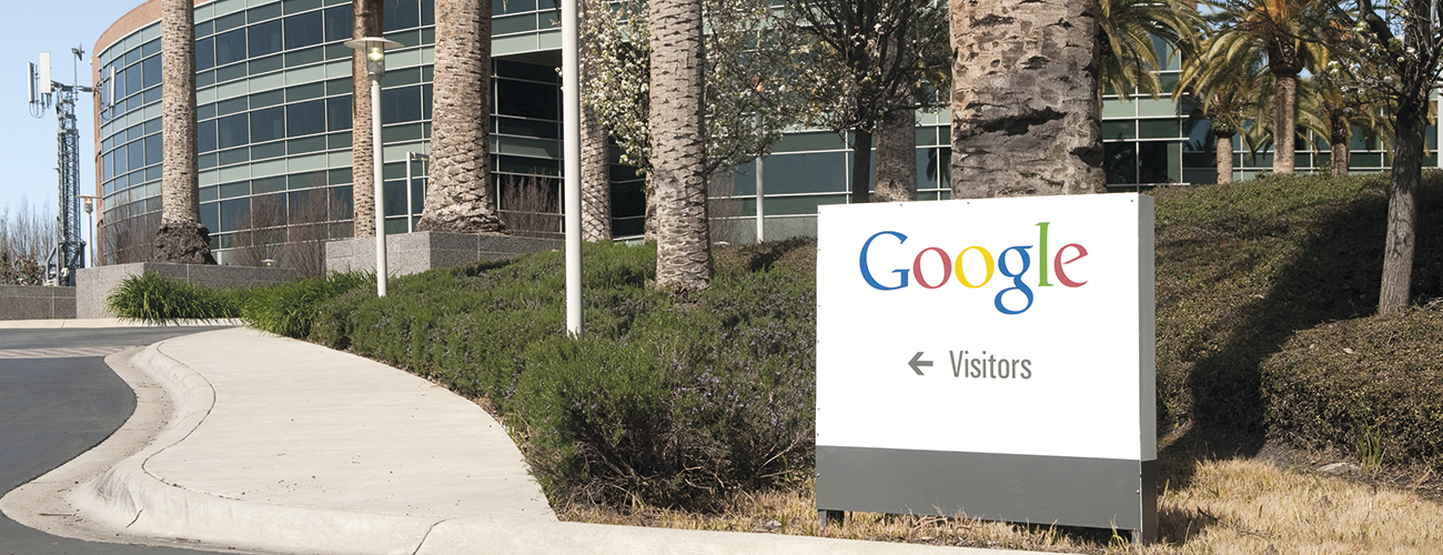 Siège de Google. Mountain View dans la Silicon Valley