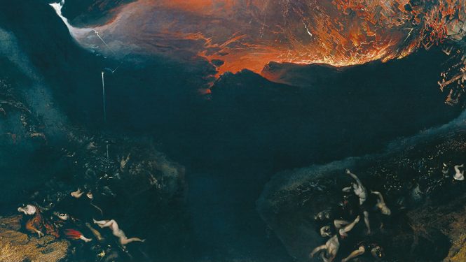 The Great Day of His Wrath (1851-1853) par le peintre anglais John Martin. Malgré la pandémie du coronavirus, la fin du monde n’est sans doute pas pour demain.