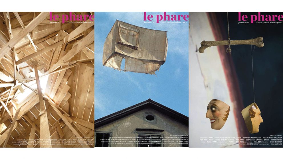 Couvertures du journal « Le Phare » Nos 9, 15 et 20.