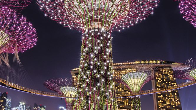 Les jardins de Singapour