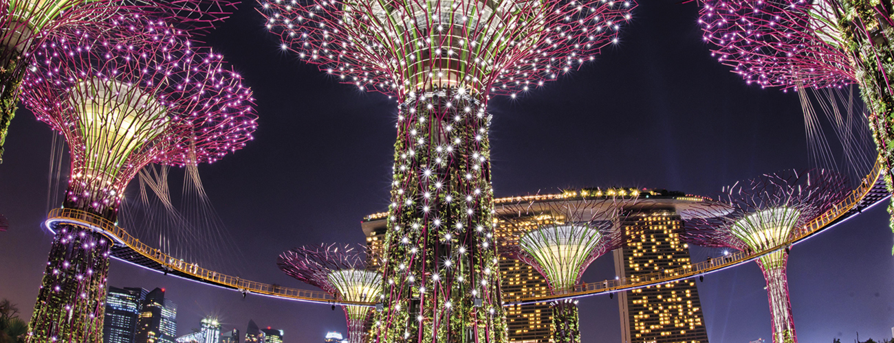 Les jardins de Singapour