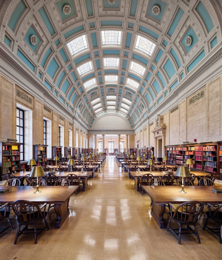 Les livres en images d’Ahmet Ertug. La bibliothèque Widener de l’Université Harvard.