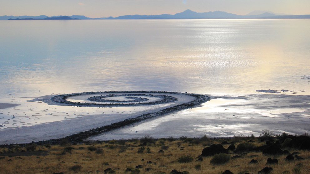 La « Spiral Jetty »