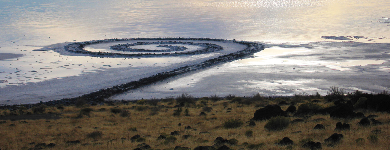 La « Spiral Jetty »