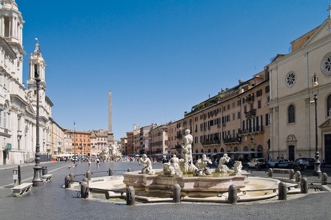 La Piazza Navona à Rome
