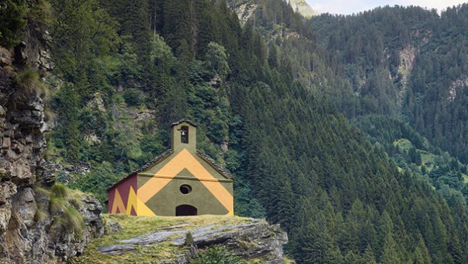 Une chapelle du village de Rossa