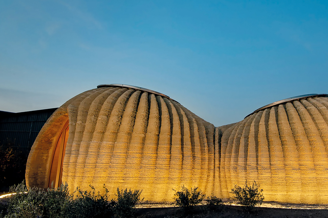 La villa Tecla de l’architecte italien Mario Cucinella.