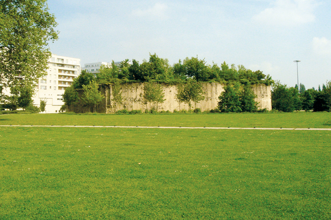 L’île Derborence, dans le parc Matisse à Lille.