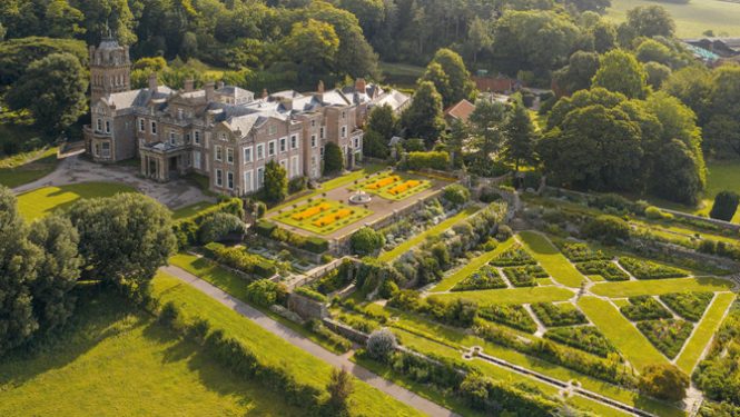 Les jardins des propriétaires d’Hestercombe.