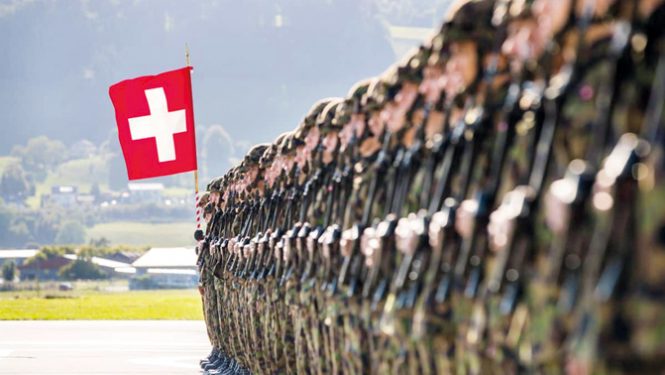 Les effectifs de l’armée suisse.