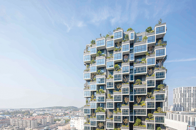 Bosco Verticale de Milan.