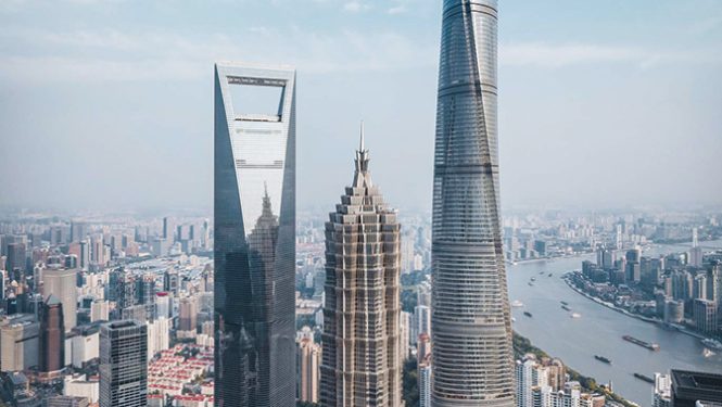 Le Shanghai World Financial Center.