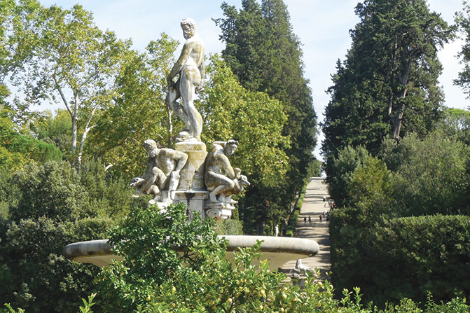 La fontaine de l’Océan.
