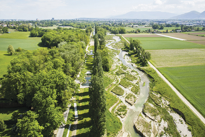 La renaturation de la plaine de l’Aire.