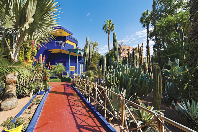 Jardin Majorelle à Marrakech.