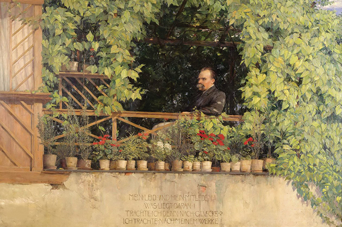 Friedrich Nietzsche songea un temps à devenir jardinier à Leipzig.