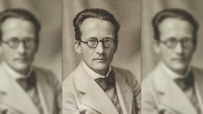 Le physicien Erwin Schrödinger.