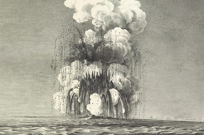 L'île qui disparaît.