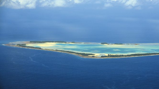 L’archipel de Tuvalu.
