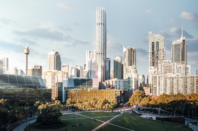 Le projet 505–523 George Street.