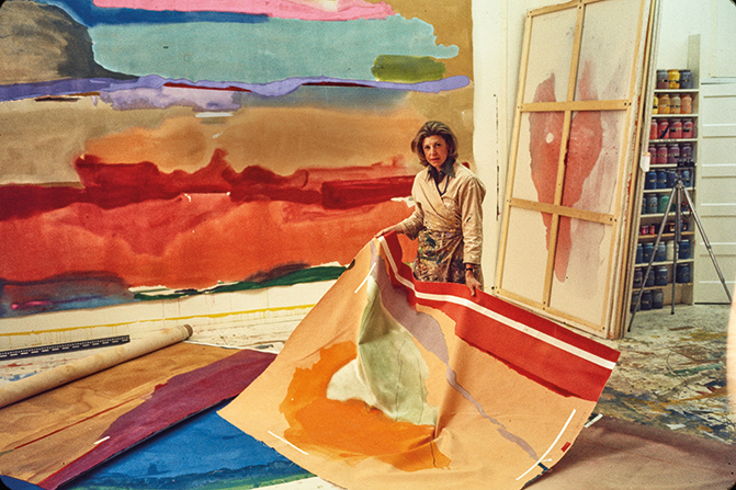 Helen Frankenthaler.