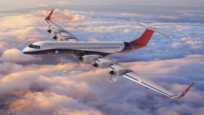 Le projet E9X, de la firme néerlandaise Elysian Aircraft.