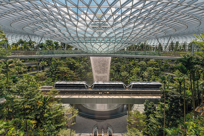 LE JEWEL CHANGI AIRPORT DE SINGAPOUR