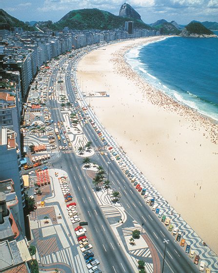 Copacabana à Rio de Janeiro