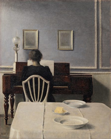 « Intérieur avec femme au piano, Strandgade 30 », 1901.