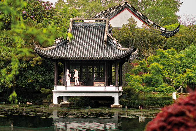 Une pagode de Hangzhou.
